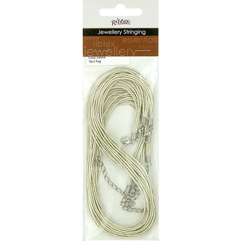 Twine Necklace with Clasp (available in 6 colours)